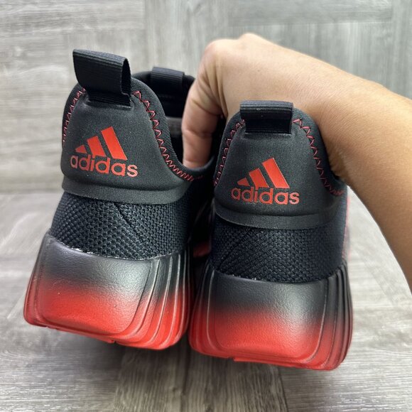 Adidas Kaptir 2.0 Men's size 11.5 Black Red Running Shoes - Picture 6 of 8